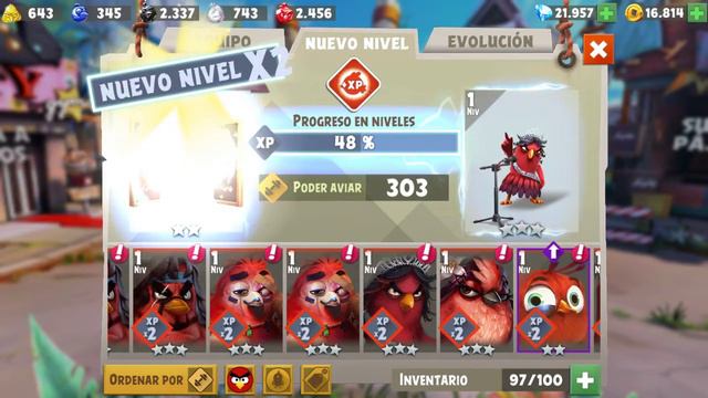 angry birds evolution tip 2 sube de nivel rápido смотреть онлайн