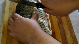 Карп запечёный с рисом и грибами в духовке. Рыба в духовке. Очень вкусно! #карп #рыбавдуховке