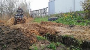 Лопата отвал для  мотоблока или бульдозер больше не нужен !!! Один День в Гараже
