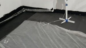 24D Гидроизоляция полов технониколем.