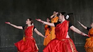 Aigiri Nandini - Navaratri dance | Amritsar Project Moscow| Semi-classical Russia