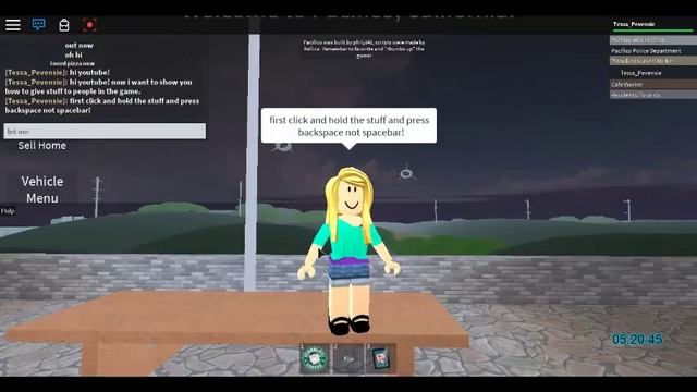 ROBLOX - HOW TO GIVE STUFF TO PEOPLE IN THE GAMES смотреть онлайн