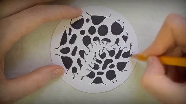 Как рисовать МЕМБРАНУ в стиле Zen-art | Медитативное рисование смотреть онлайн