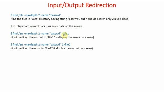 90 I/O Redirects in Linux | stdin, stdout and stderr | Linux Commands | Linux for Beginners