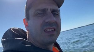 Первый выход с эхолотом Lowrance Elite FS 9