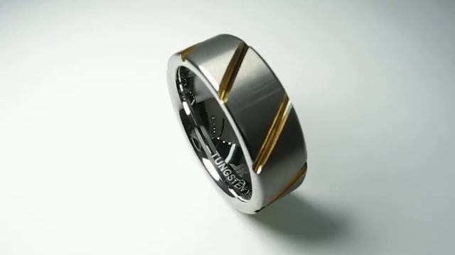 Кольцо из вольфрама ZEUS от Lanteso Ray смотреть онлайн