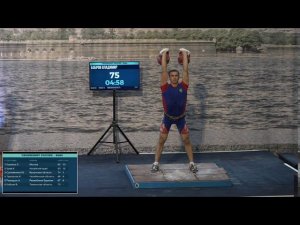 Толчок, в.к. 73. Чемпионат России 2020, Санкт-Петербург