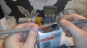 тест графитового лака на проводимость