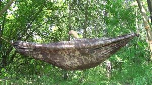 Туристический гамак своими руками