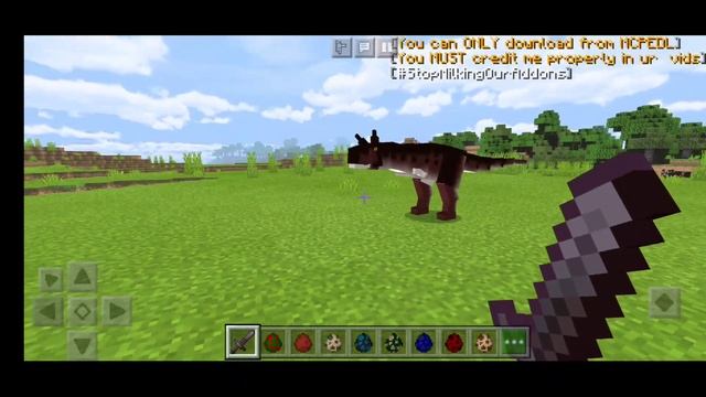 ?Крутой мод на динозавров ?Моды для Майнкрафт Пе 1.16