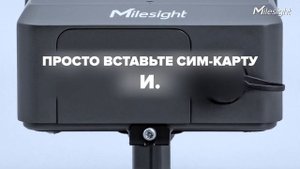 4G-камера для подсчета трафика | Milesight