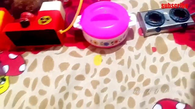 Miniature Mini Kitchen  Cooking Set | Little Cooking Kitchen Unboxing |