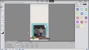 Printable Christmas Card process video