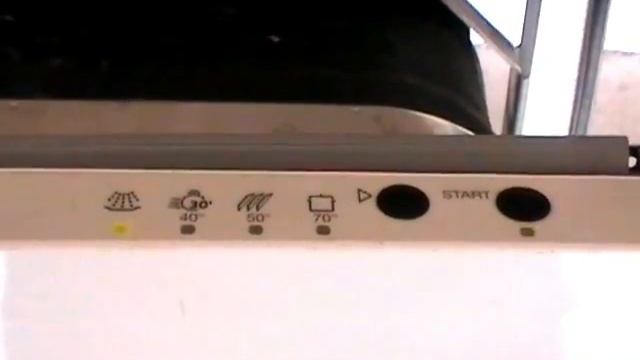 Whirlpool Diplomat CDA dishwasher F6 error code, no incoming water смотреть онлайн