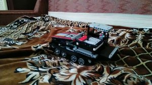 Советский гусеничный трактор ТДТ-55а лего техник на ДУ.