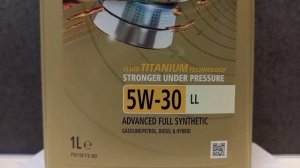 Моторное масло Castrol EDGE 5W-30 LL 1 литр.