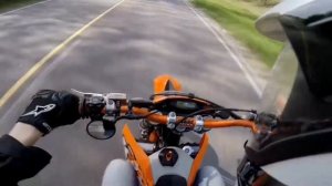 KTM EXC 125 0-100km/h Max Speed
