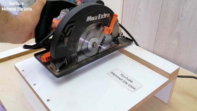 Daire Testere İle Kesim Tezgahı Yapımı Cutting Bench with Circular Saw