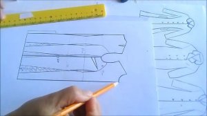 Моделирование силуэта пальто