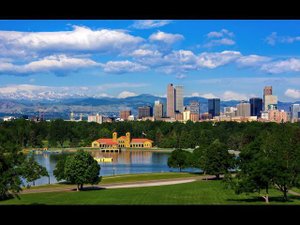 Денвер/Denver/Колорадо/Красивые города, красивая музыка