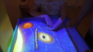 Занятие в интерактивной песочнице