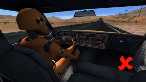 Seatbelt vs. No Seatbelt Crash Test Dummy | BeamNG.drive