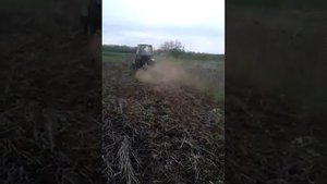 Дискование почвы