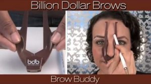 How-To use The Brow Buddy Tutorial by billion dollar brows