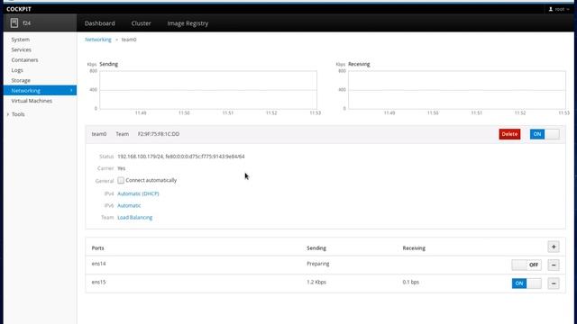 Cockpit - Network teams смотреть онлайн