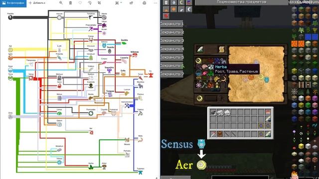 ТаумКрафт 4 как начать играть, как проводить исследования  - Гайд №2 - TaumCraft 4