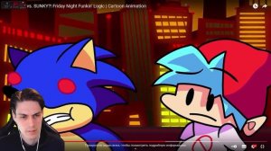 СОНИК.EXE VS САНКИ ! - SONIC.EXE vs. SUNKY?! Friday Night Funkin' Logic | Cartoon Animation Реакция