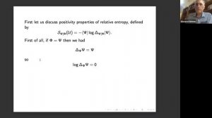 2021 Bootstrap School - Edward Witten: Entanglement in Quantum Field Theory, Lecture 1