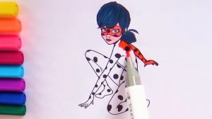 Раскраска Леди Баг  Раскраски для Малышей |  Coloring Pages For Kids