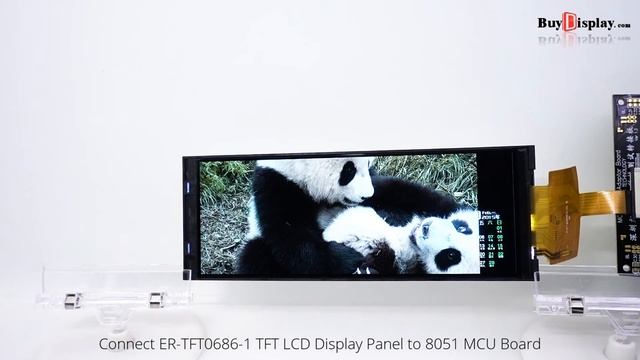 6.86 inch 1280x480 Bar IPS TFT LCD Display Screen MIPI for IoT смотреть онлайн