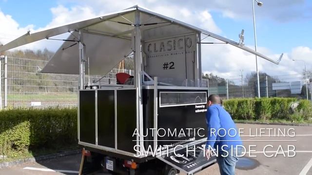 Трицикл для быстрой еды FoodTruck смотреть онлайн