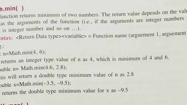 MATHEMATICAL FUNCTIONS 01 in Java|| Java programming || Indo computers|| HINDI смотреть онлайн