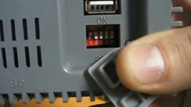 HMI Samkoon SK-070AS обзор, режимы настроек, калибровка экрана
