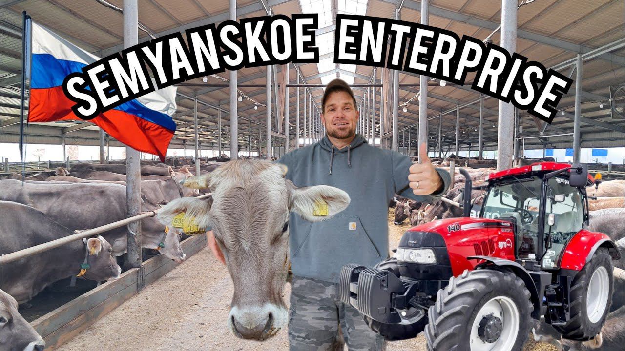 MODERN RUSSIAN DAIRY FARM!!!