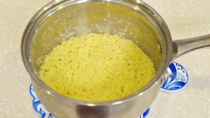 Пшенная каша с морковью