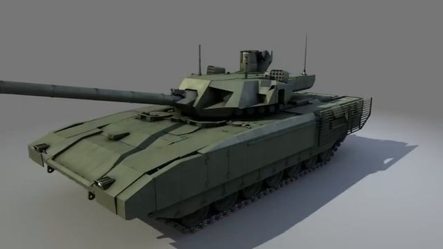 tank T-14 ARMATA Российский танк Т-14 АРМАТА 3d смотреть онлайн