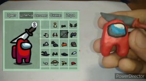 AMONG US из пластилина / лепим касманавтов всех цветов из игры AMONG US