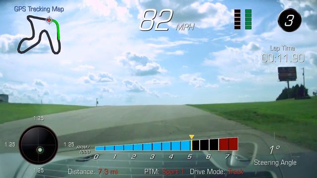 Armadillo crossing the Track at Hallett. Camaro SS 1LE смотреть онлайн