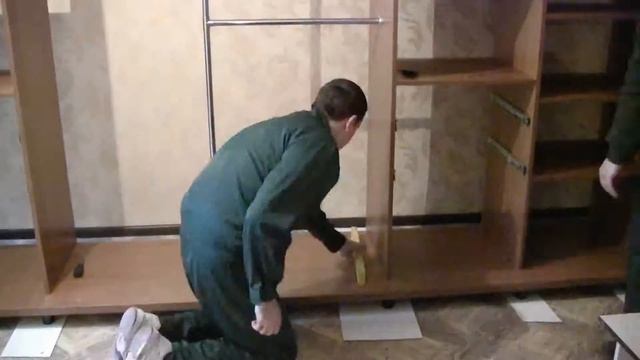 сборка шкаф-купе "Mebli PVM" смотреть онлайн