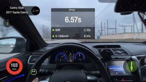 РАЗГОН 0-100 CAMRY 3.5 V55