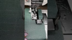 Janome Memory Craft 6700P, делаем глазковую петлю.