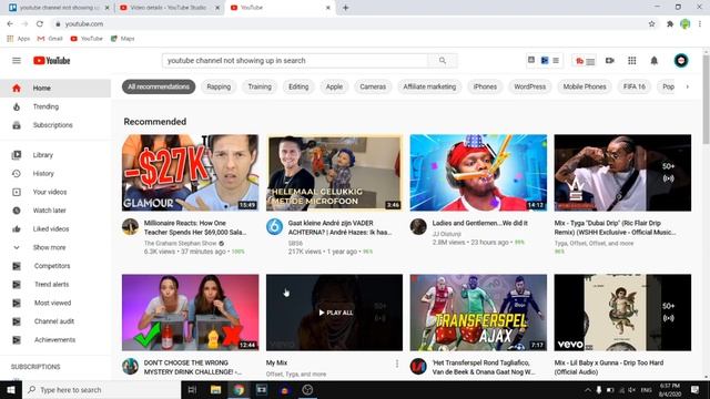Fix YouTube Channel NOT showing Up in Search! (3 TIPS) смотреть онлайн
