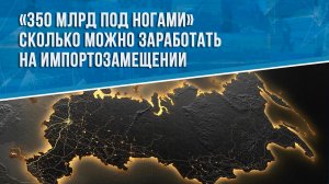 «350 млрд под ногами». Сколько можно заработать на импортозамещении