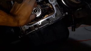 Toyota Celica 230 1ZZ-FE Замена цепи грм.