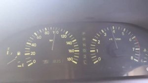 Разгон Тойота Карина от40 до 100км/ч