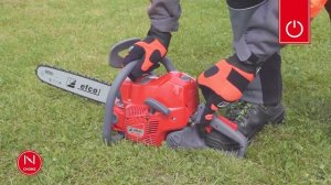 Видеоинструкция по сборке и эксплуатации цепной пилы Efco